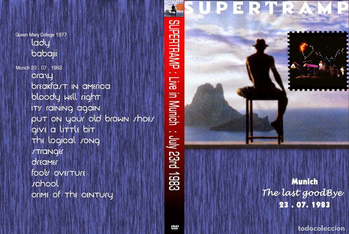 V&iacute;deos y DVD musicales: SUPERTRAMP. LIVE AT REITERSTADIUM. MUNICH. DVD.