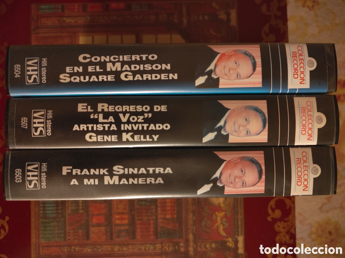 V&iacute;deos y DVD musicales: Lote 3 VHS Frank Sinatra - Foto 2