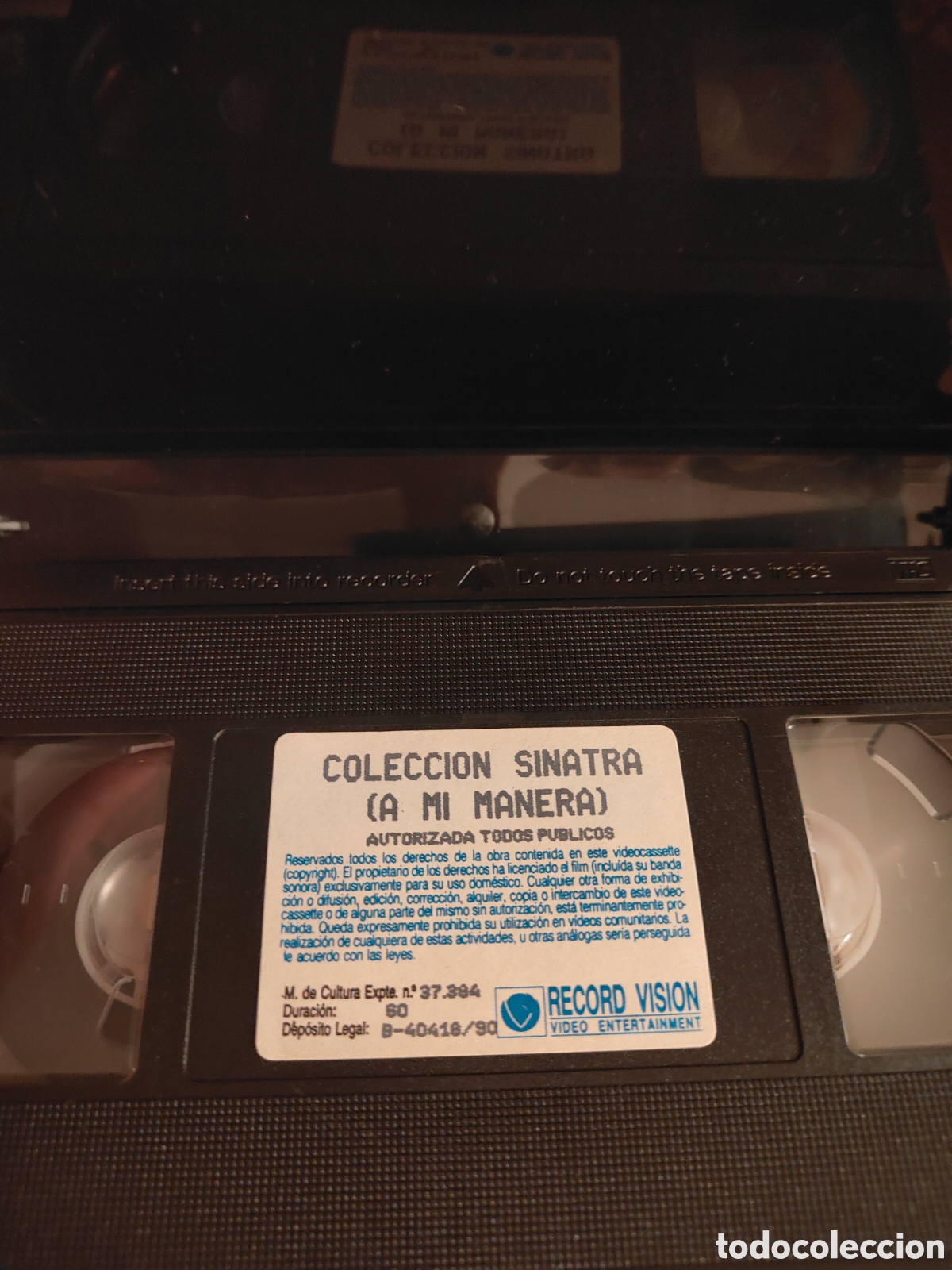V&iacute;deos y DVD musicales: Lote 3 VHS Frank Sinatra - Foto 8