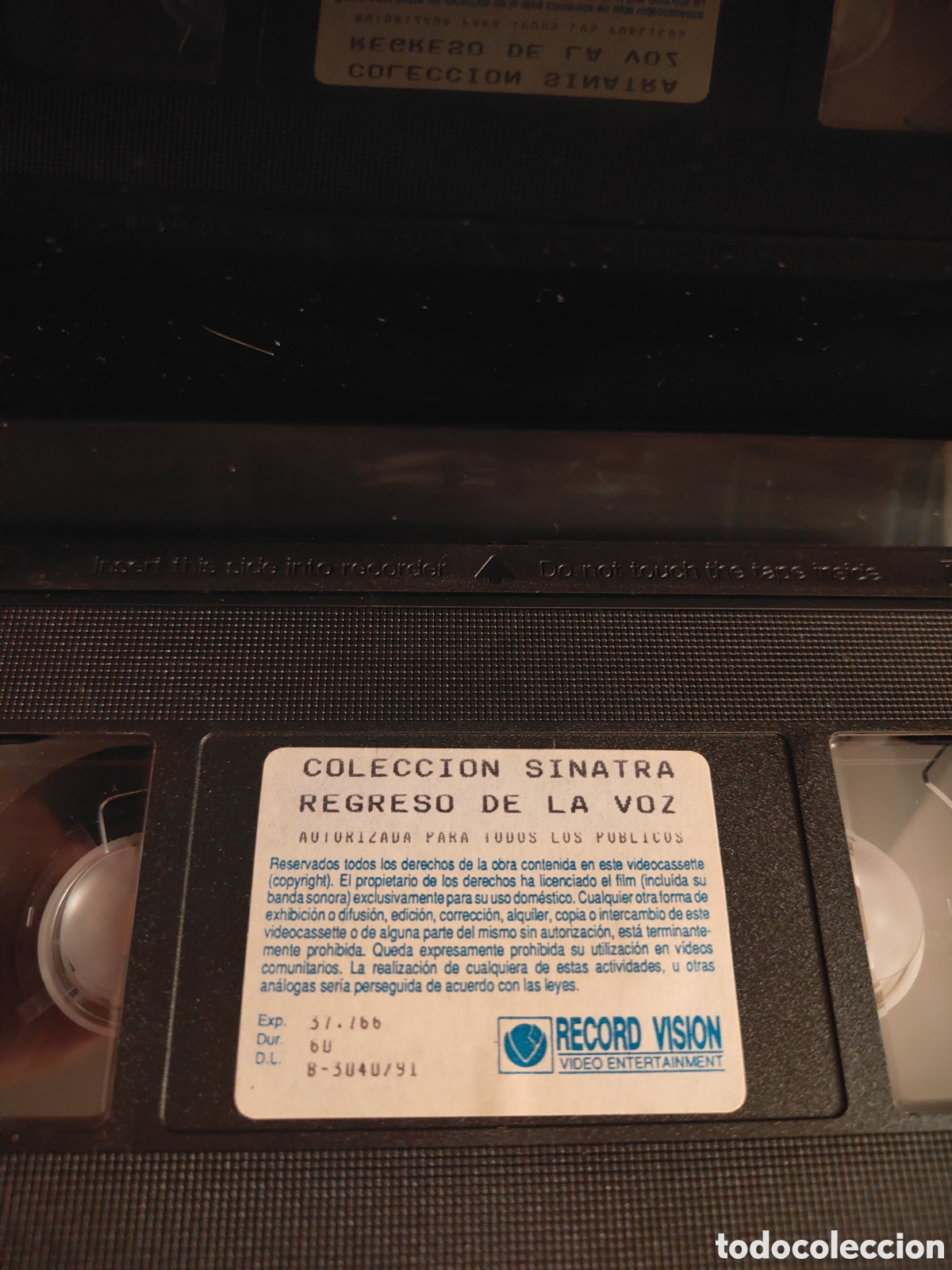 V&iacute;deos y DVD musicales: Lote 3 VHS Frank Sinatra - Foto 9