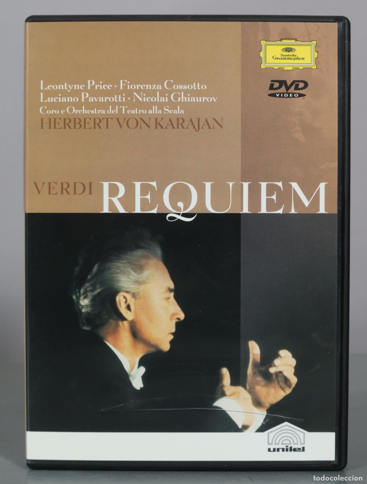 V&iacute;deos y DVD musicales: DVD. Verdi - Requiem - Leontyne Price, Fiorenza Cossotto, Luciano Pavarotti, Nicolai Ghiaurov, Coro