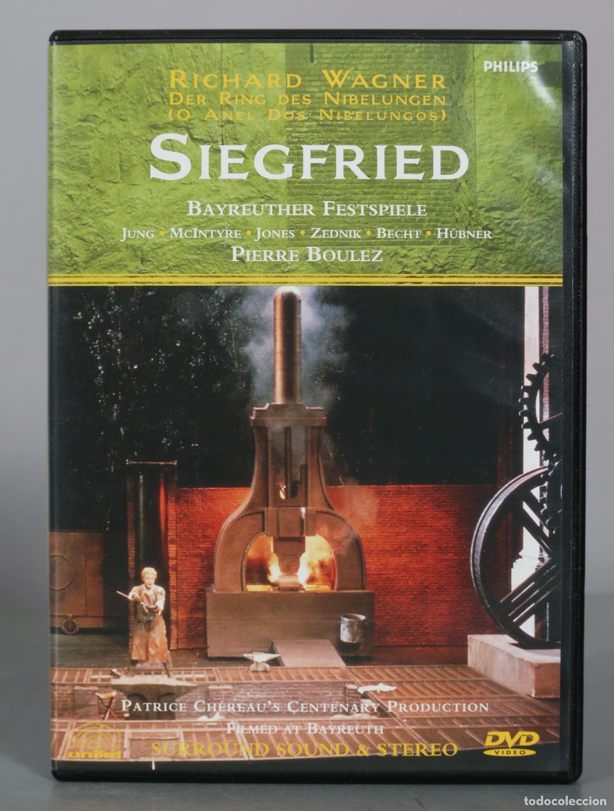 V&iacute;deos y DVD musicales: DVD. Richard Wagner - Der Ring Des Nibelungen - Siegfried - Bayreuther Festspiele - Jung, McIntyre,