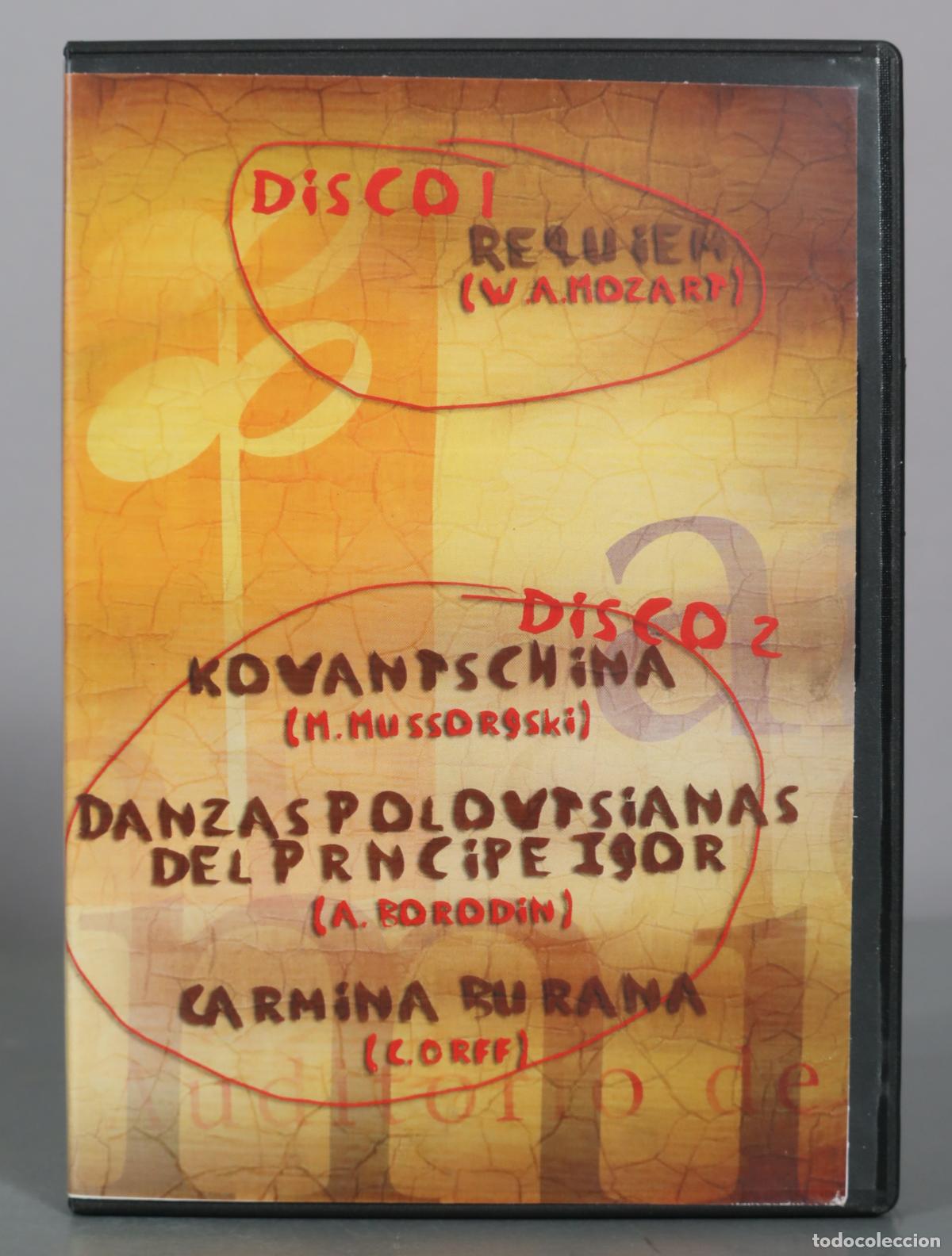 V&iacute;deos y DVD musicales: DVD. Requiem - W. A. Mozart - Kovantschina - M. Mussorgski - Danzas Polovtsianas del Principe Igor -