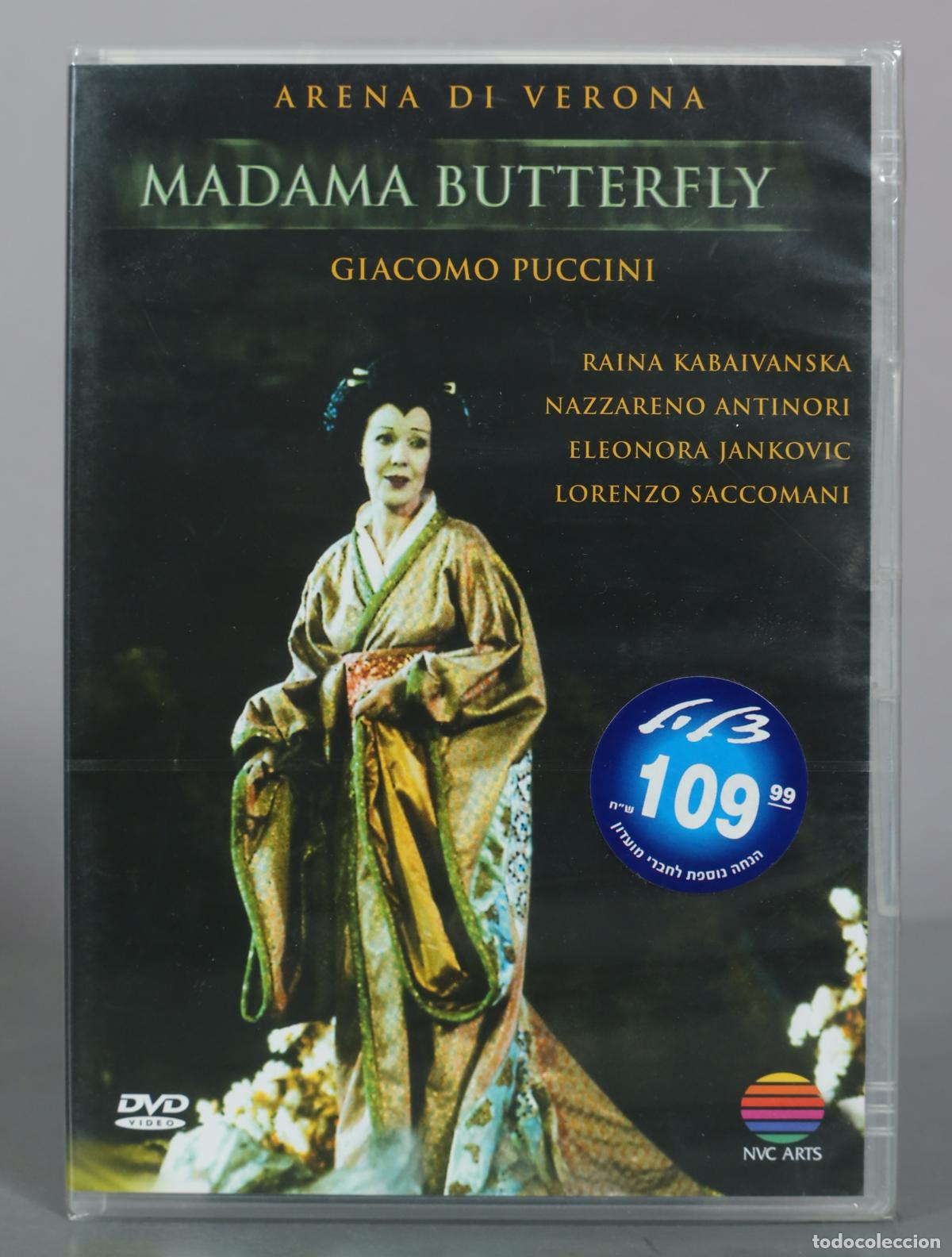 V&iacute;deos y DVD musicales: DVD. MADAMA BUTTERFLY GIACOMO PUCCINI RAINA KABAIVANSKA NAZZARENO ANTINORI ELEONORA . PRECINTADO