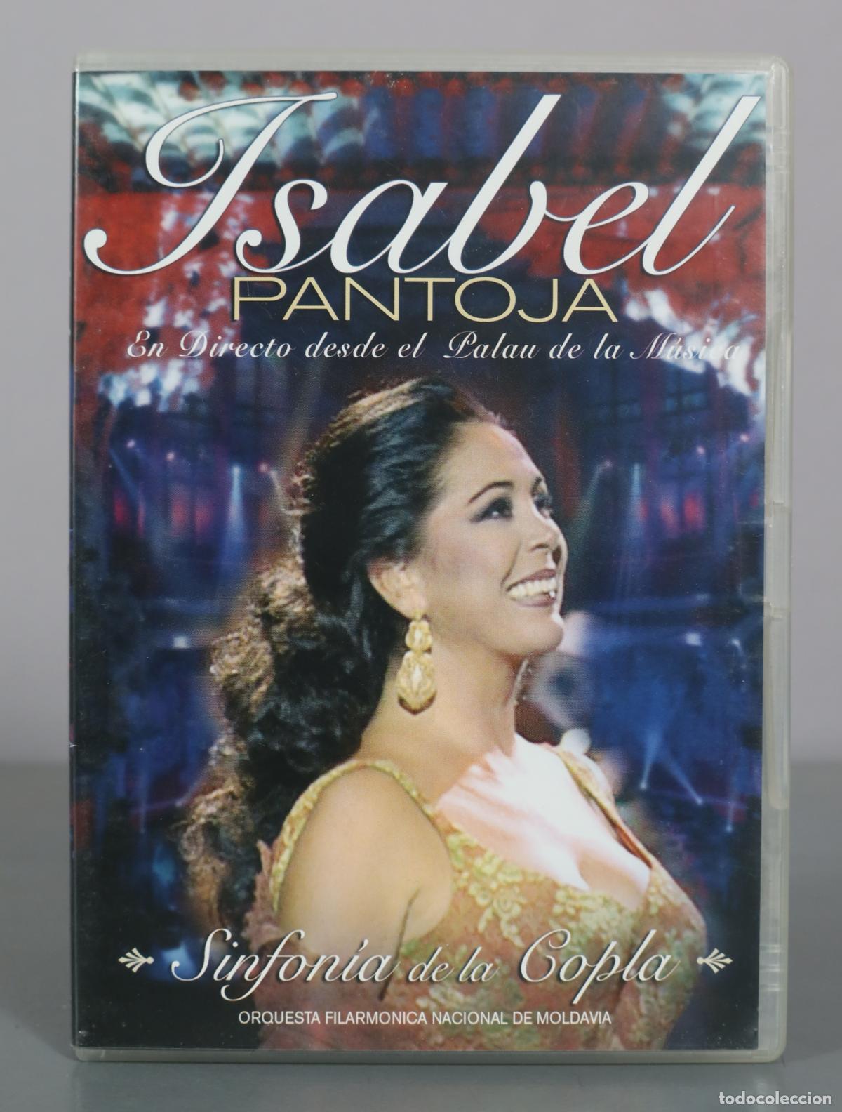 V&iacute;deos y DVD musicales: DVD. Isabel Pantoja - En Directo desde el Palau de la Musica - Sinfonia de la Copla - Orquesta