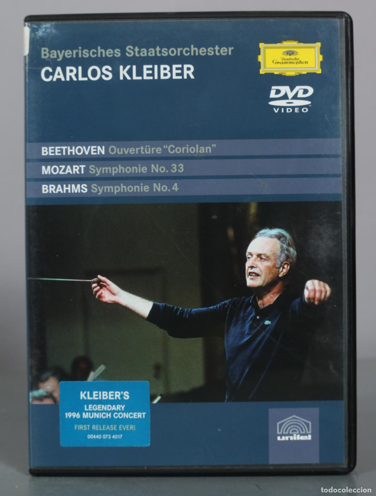 V&iacute;deos y DVD musicales: DVD. Bayerisches Staatsorchester - Carlos Kleiber - Beethoven - Mozart - Brahms