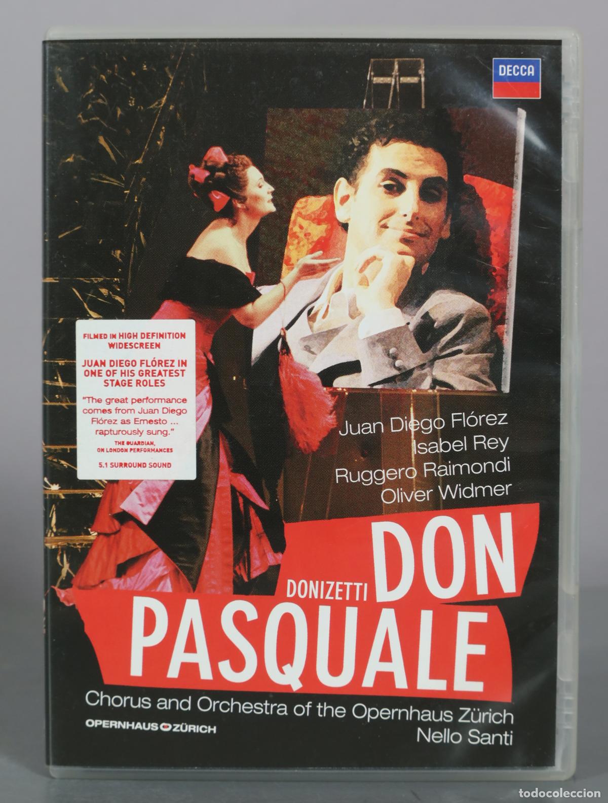 V&iacute;deos y DVD musicales: DVD. Donizetti - Don Pasquale - Juan Diego Florez - Isabel Rey - Ruggero Raimondi - Oliver Widmer -
