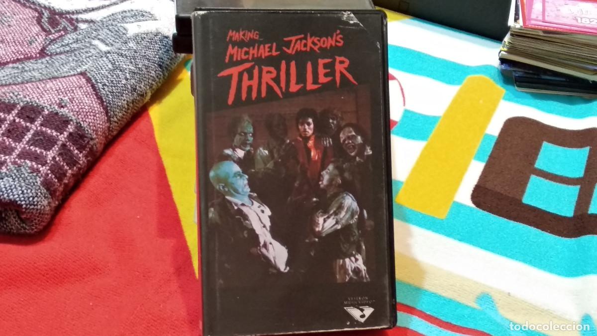 V&iacute;deos y DVD musicales: Michael Jackson &ndash; Making Michael Jackson's Thriller - VHS 1983 Vestron Video pop, Disco - COMPROBADA
