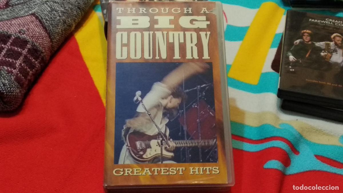 V&iacute;deos y DVD musicales: Big Country &ndash; Through A Big Country - Greatest Hits - VHS 1990 POLYGRAM ROCK