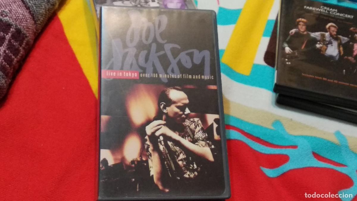 V&iacute;deos y DVD musicales: Joe Jackson &ndash; Live In Tokyo - VHS 1989 A&M ESPA&Ntilde;A ROCK