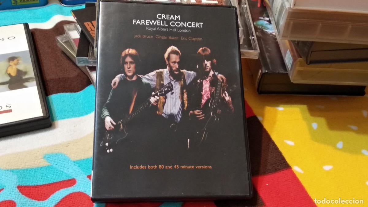 V&iacute;deos y DVD musicales: Cream &ndash; Farewell Concert Royal Albert Hall - DVD 2001 BMG - JACK BRUCE, GINGER BAKER, ERIC CLAPTON