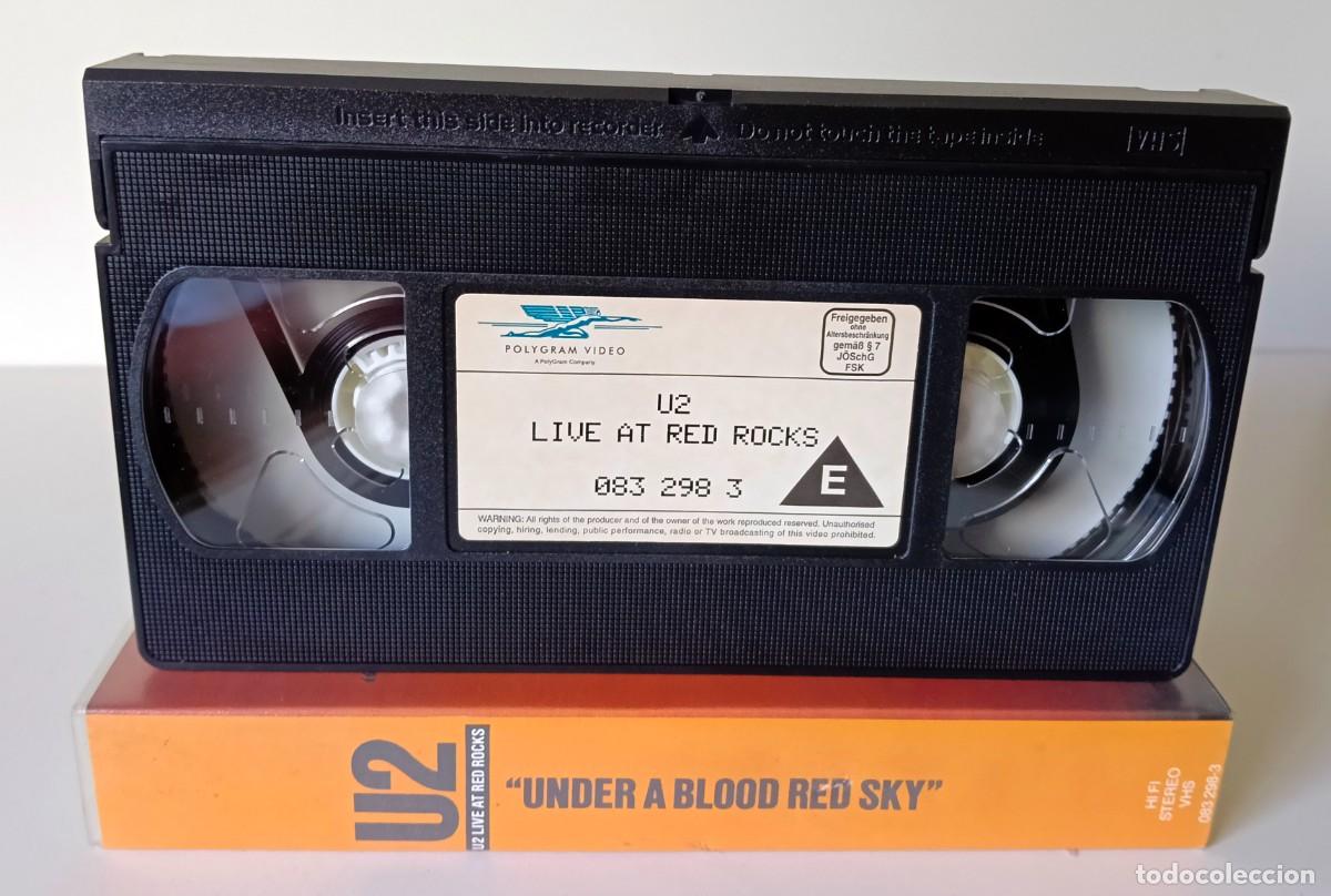 V&iacute;deos y DVD musicales: VHS U2 - UNDER A BLOOD RED SKY - Foto 3