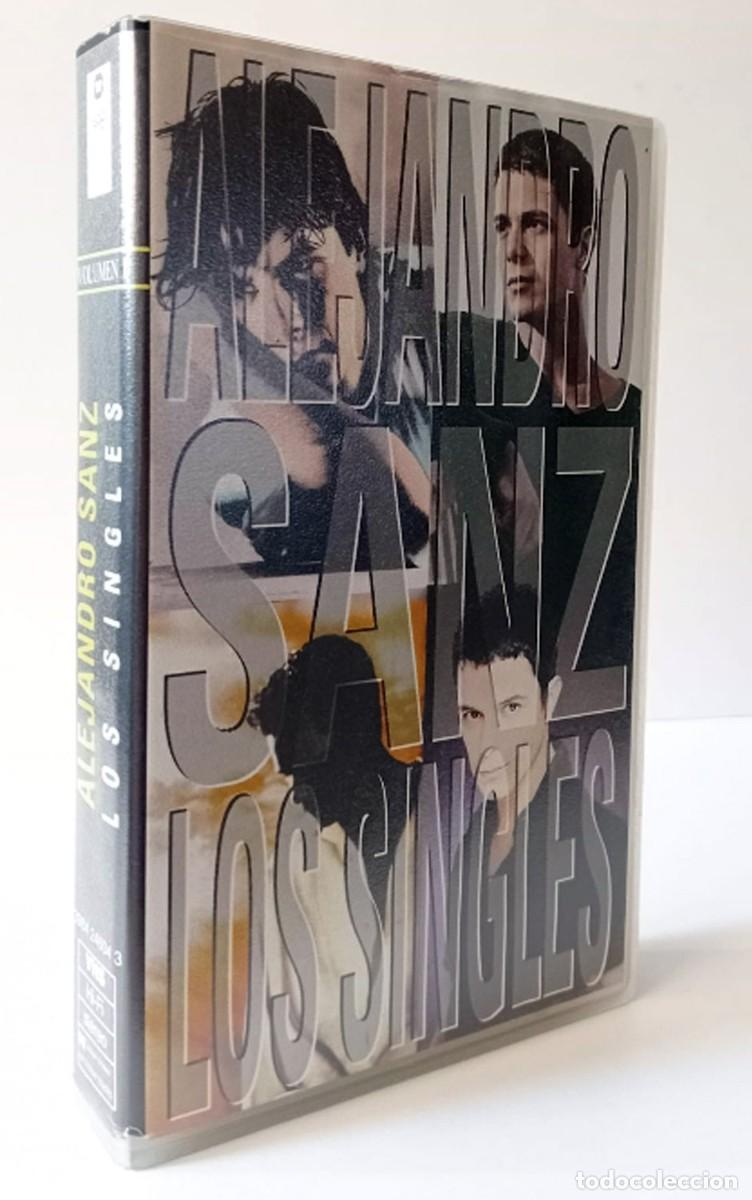 V&iacute;deos y DVD musicales: VIDEO VHS ALEJANDRO SANZ - LOS SINGLES