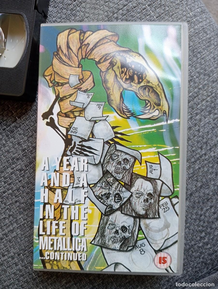 V&iacute;deos y DVD musicales: VHS Metallica A Year And A Half In The Life Of . Part 2 continued /Varias compras 10% o 20%descuento