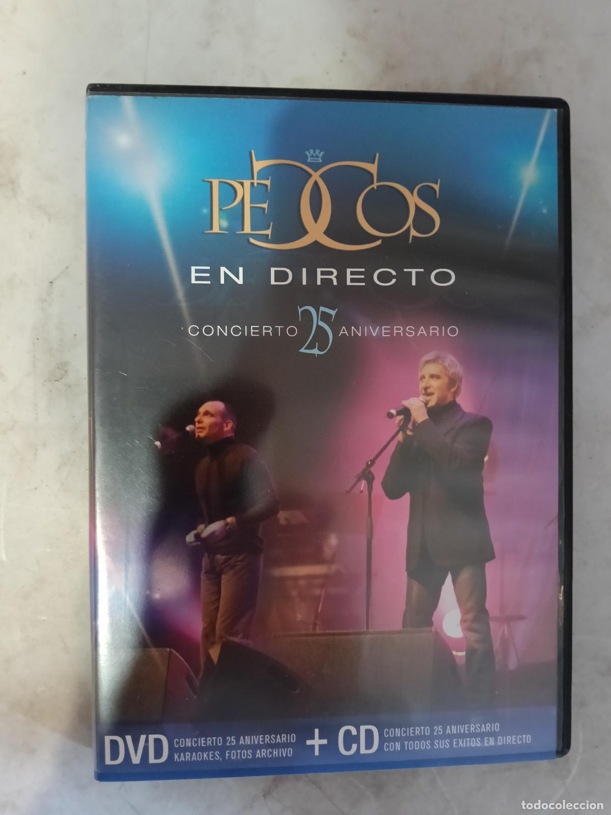 V&iacute;deos y DVD musicales: PECOS. EN DIRECTO. CONCIERTO 25 A&Ntilde;OS.CD + DVD