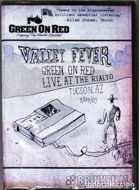 V&iacute;deos y DVD musicales: Green On Red - Valley Fever (Live At The Rialto, Tucson, AZ 9/04/05) - DVD Nuevo, precintado.