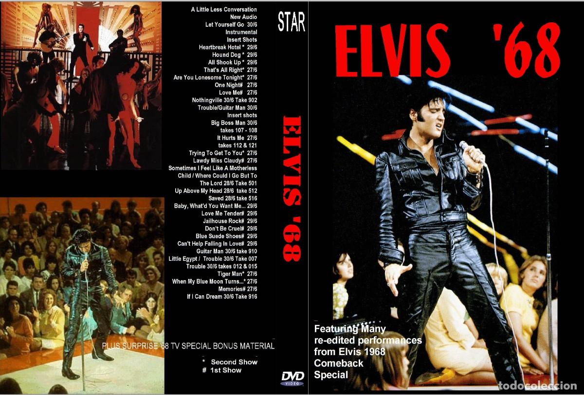 V&iacute;deos y DVD musicales: ELVIS PRESLEY. ALTERNATE 1968 SESSIONS. DVD.