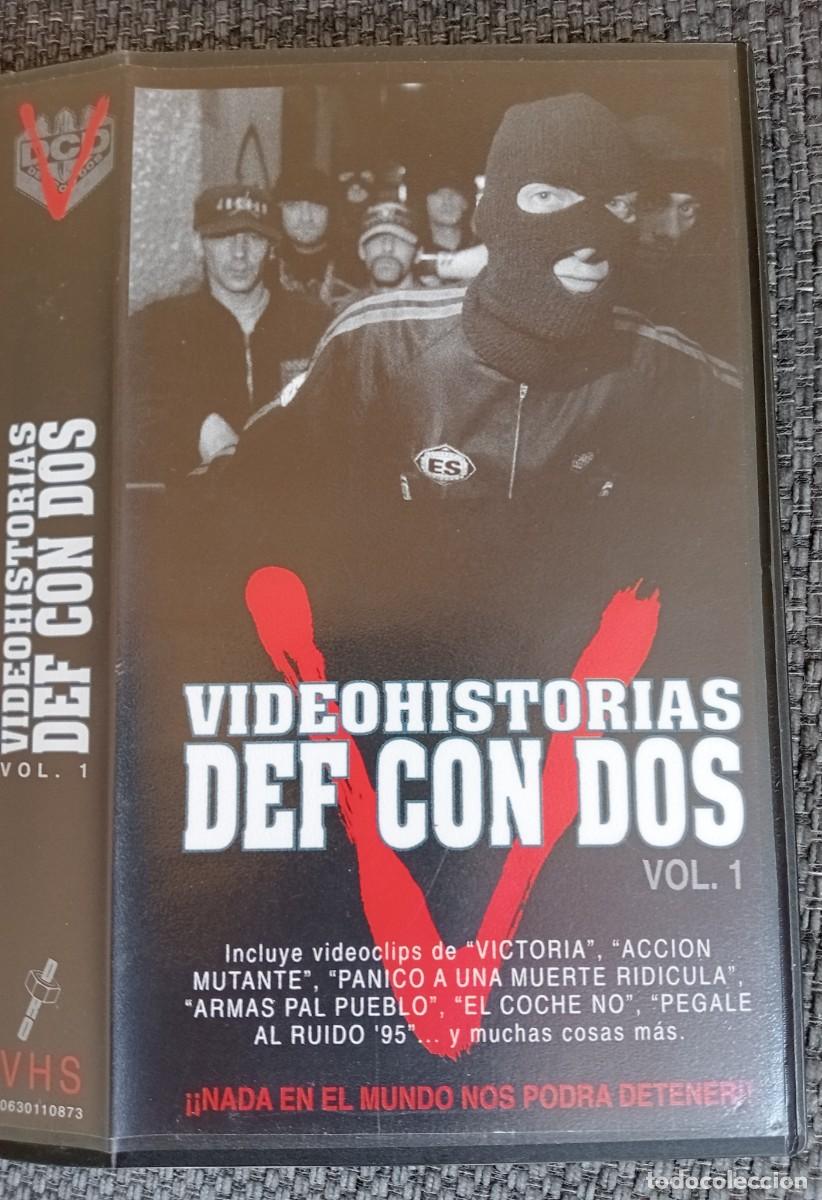 V&iacute;deos y DVD musicales: VHS Def Con Dos Videohistorias Vol. 1 1995 /Varias compras 10% o 20%descuento