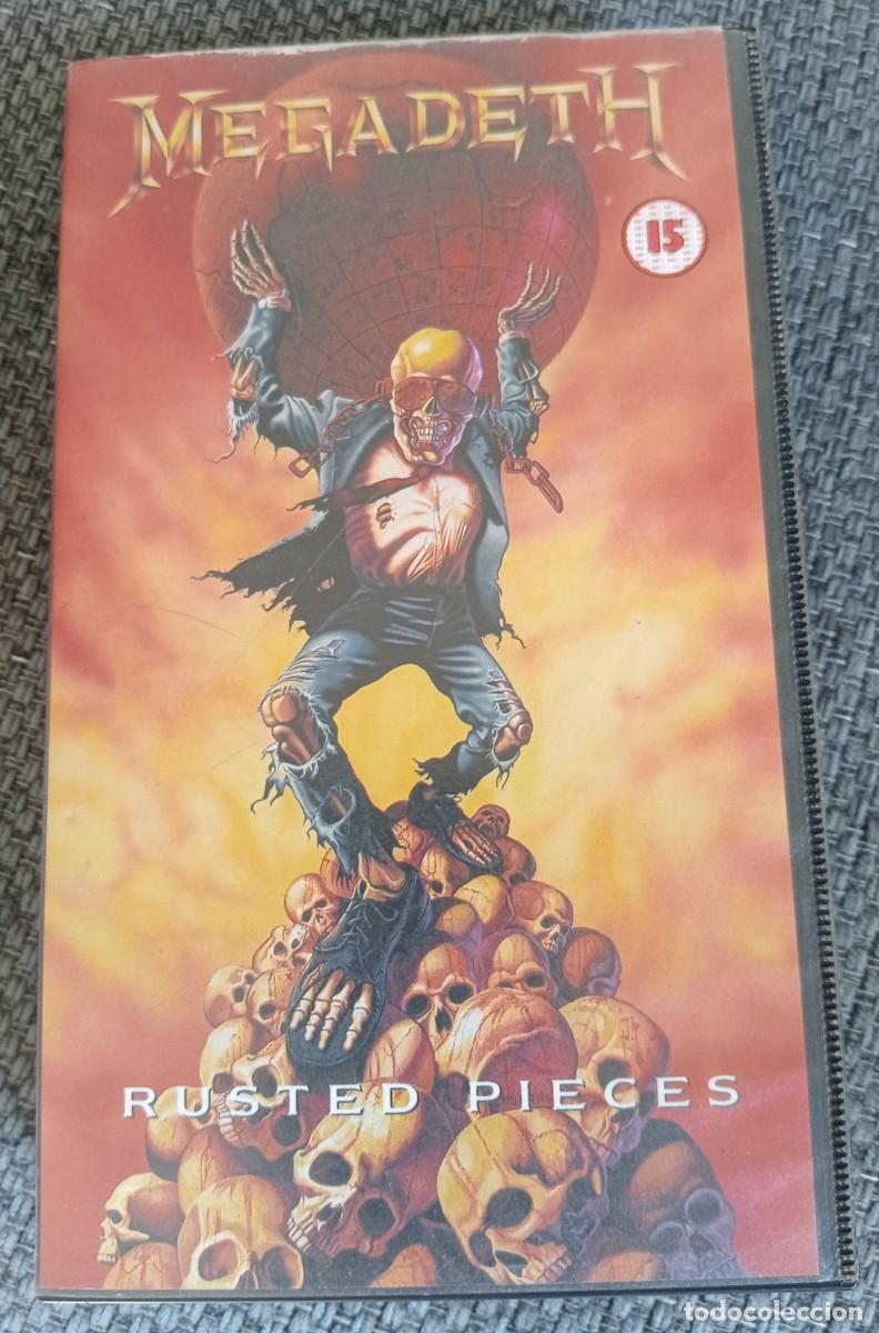 V&iacute;deos y DVD musicales: VHS Megadeth Rusted Pieces /Varias compras 10% o 20%descuento