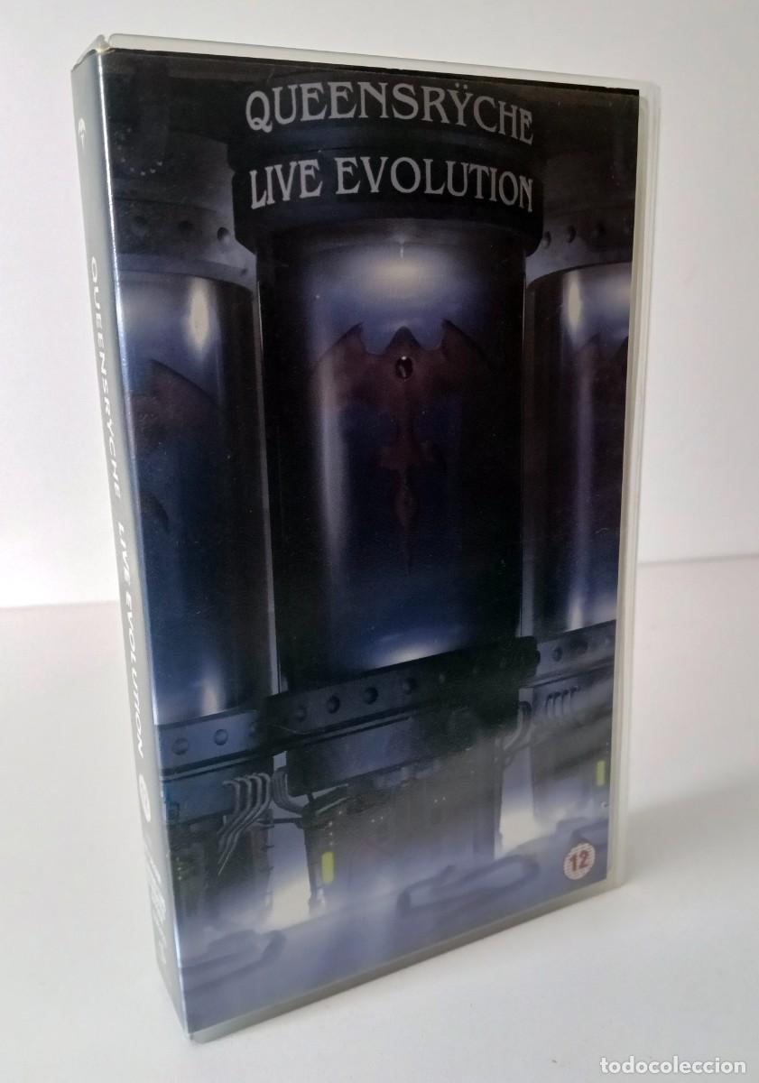 V&iacute;deos y DVD musicales: VHS QUEENSRYCHE - LIVE EVOLUTION - Foto 1