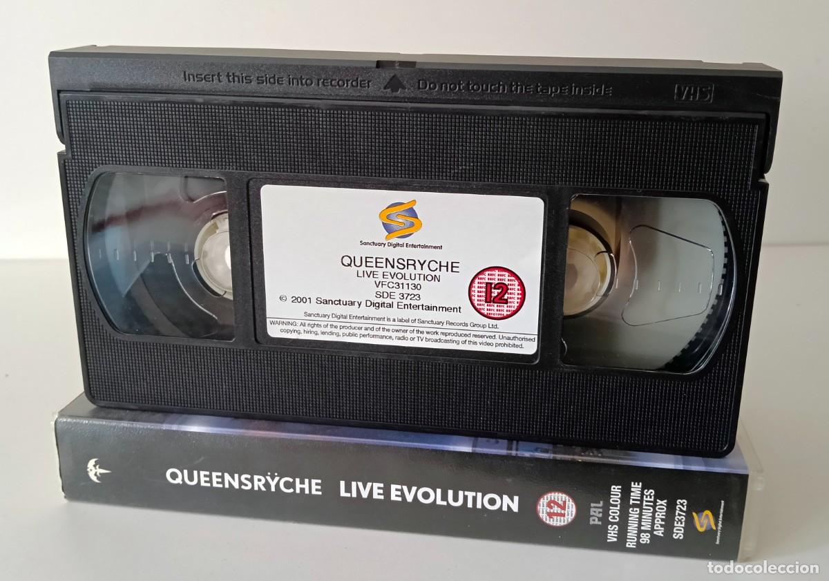 V&iacute;deos y DVD musicales: VHS QUEENSRYCHE - LIVE EVOLUTION - Foto 3