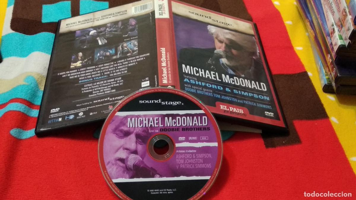 V&iacute;deos y DVD musicales: MICHAEL McDONALD. EL SONIDO DE LOS DOOBIE BROTHERS. CONCIERTO EN DIRECTO - DVD