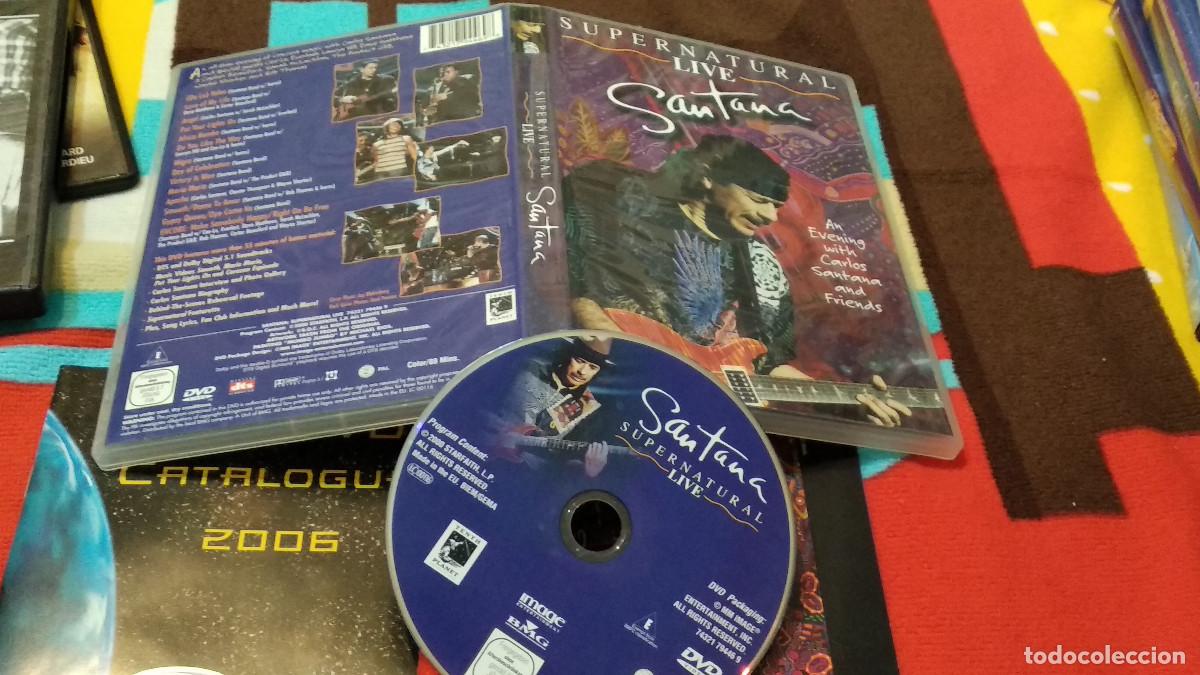 V&iacute;deos y DVD musicales: DVD SUPERNATURAL LIVE - SANTANA - AN EVENING WITH CARLOS SANTANA AND FRIENDS