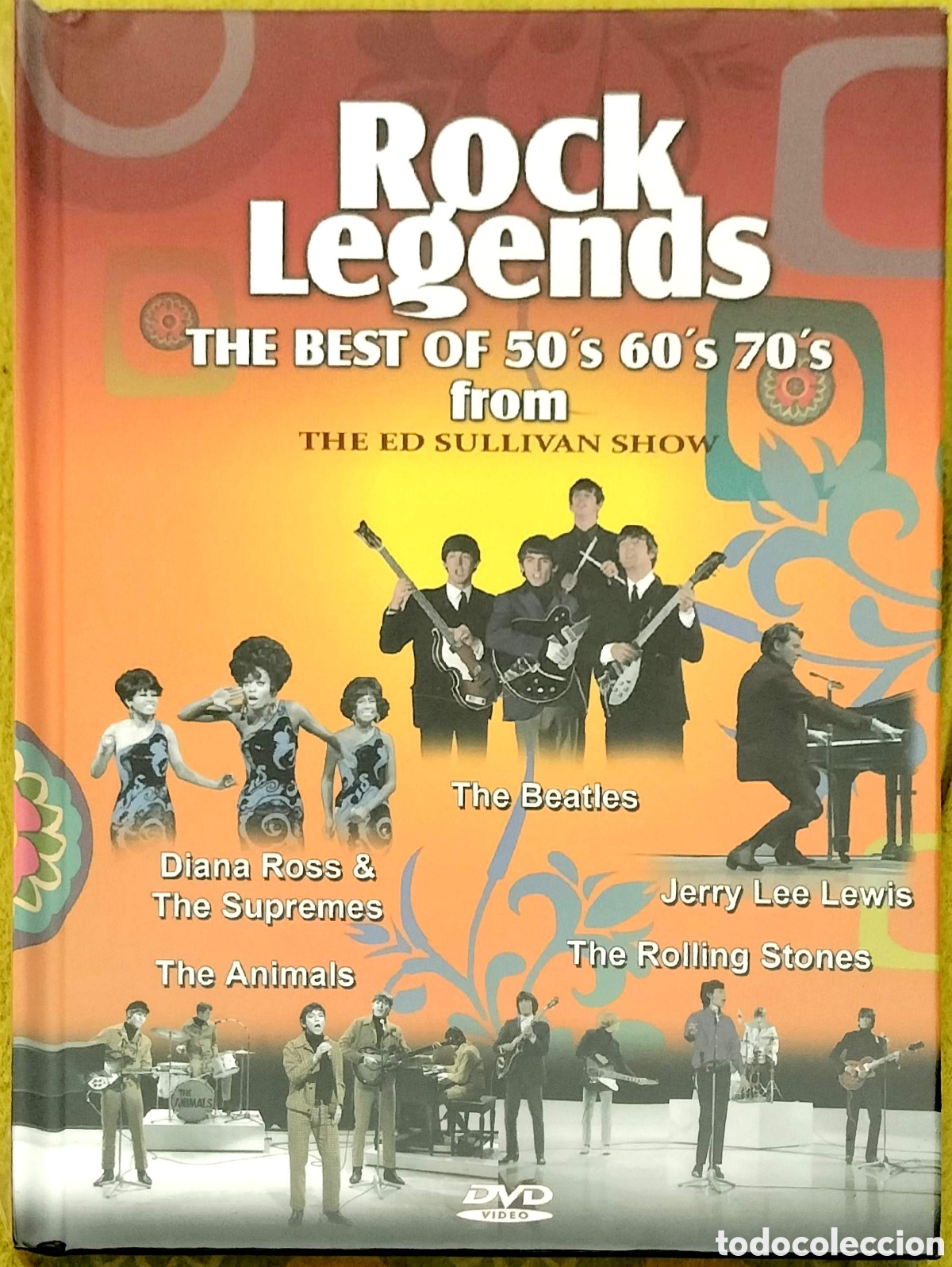 V&iacute;deos y DVD musicales: DVD Rock Legends: The Best of 50s, 60s, 70s From The Es Sullivan Show