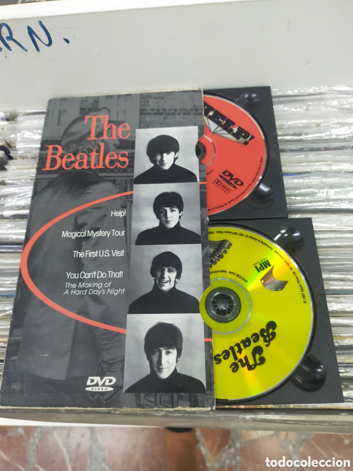 V&iacute;deos y DVD musicales: Beatles the ultimate dvd collection! 1990