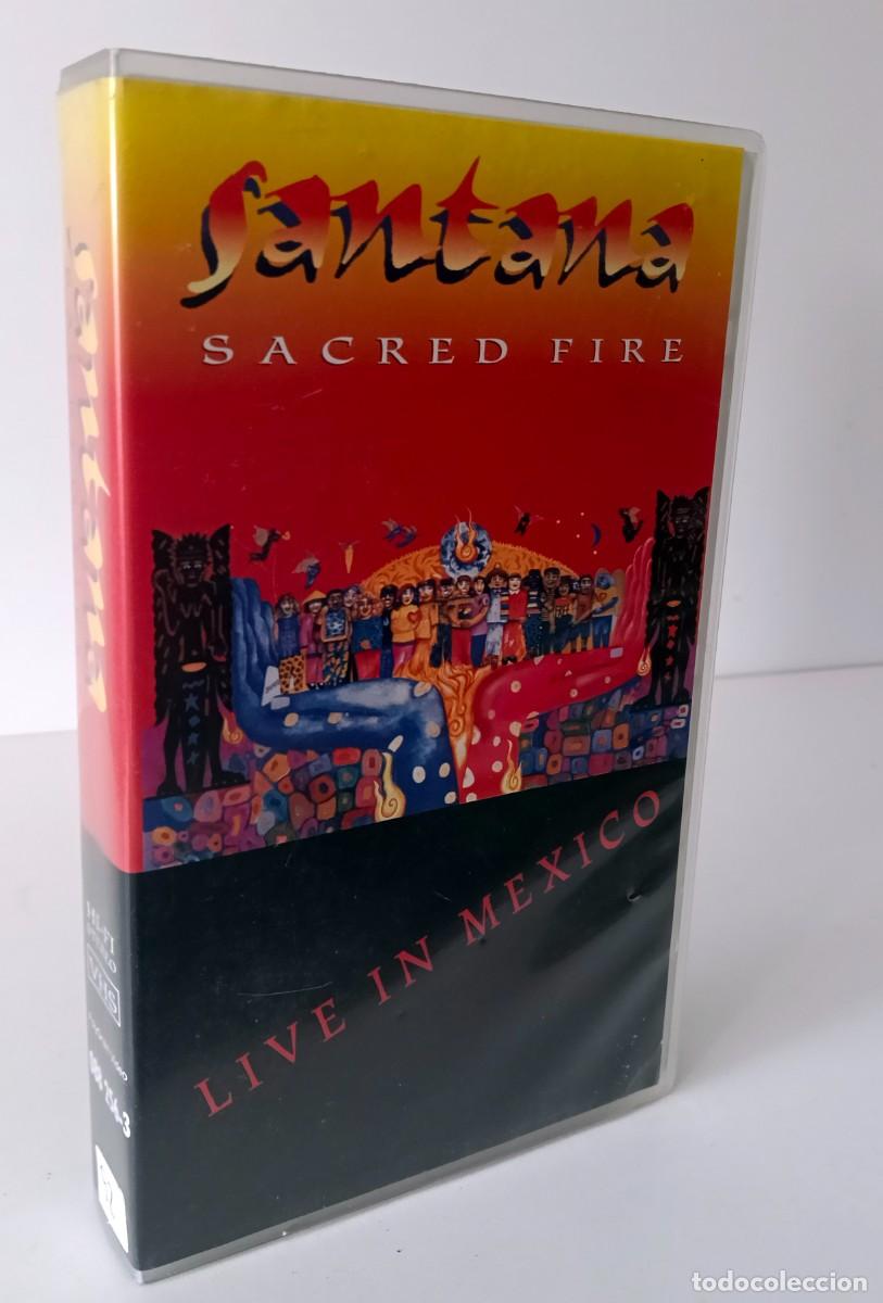 Vid&eacute;os y DVD Musicaux: VIDEO VHS SANTANA - SACRED FIRE (LIVE IN MEXICO)