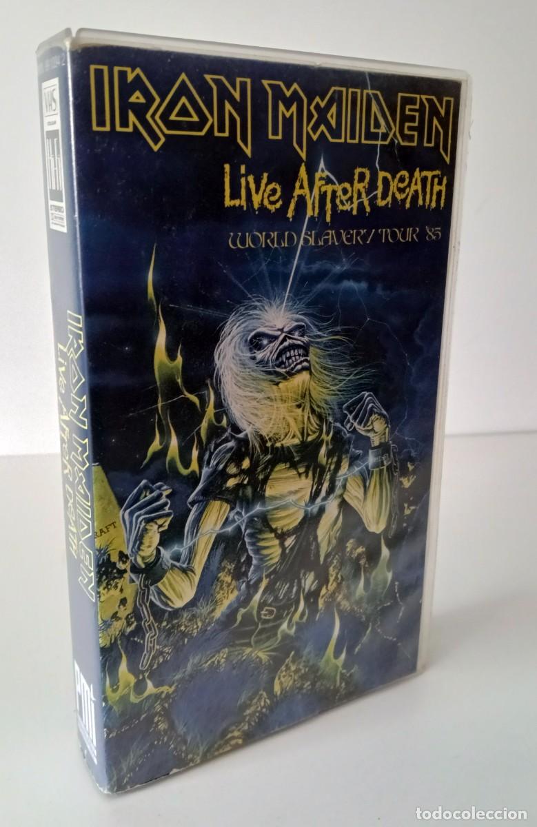 V&iacute;deos y DVD musicales: VHS IRON MAIDEN - LIVE AFTER DEATH
