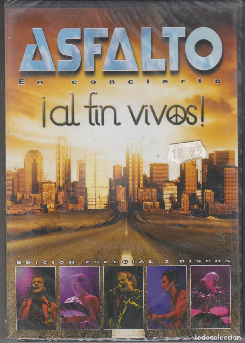 V&iacute;deos y DVD musicales: Asfalto en concierto doble dvd Al fin vivos 2009 (Precintado)