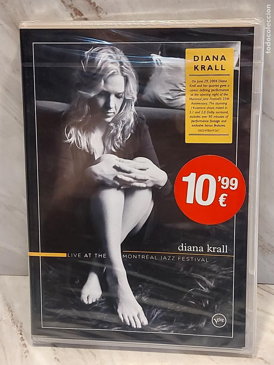 V&iacute;deos y DVD musicales: DIANA KRALL | LIVE AT THE MONTREAL JAZZ FESTIVAL | DVD PRECINTADO