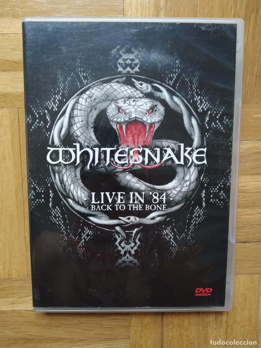 V&iacute;deos y DVD musicales: DVD WHITESNAKE LIVE IN 84 BACK TO THE BONE DAVID COVERDALE JOHN SYKES COZY POWELL NEIL MURRAY VER