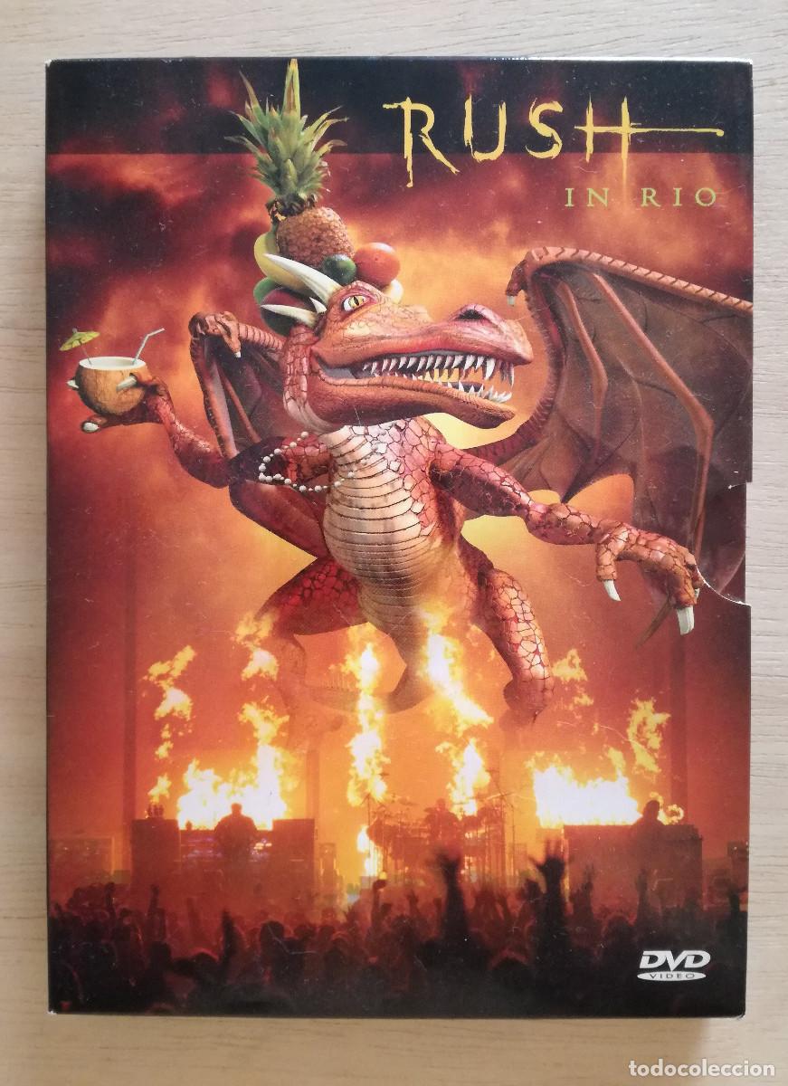 V&iacute;deos y DVD musicales: RUSH - IN RIO - BOX 2XDVD - LIBRETO - PEDIDO MINIMO 7&euro;