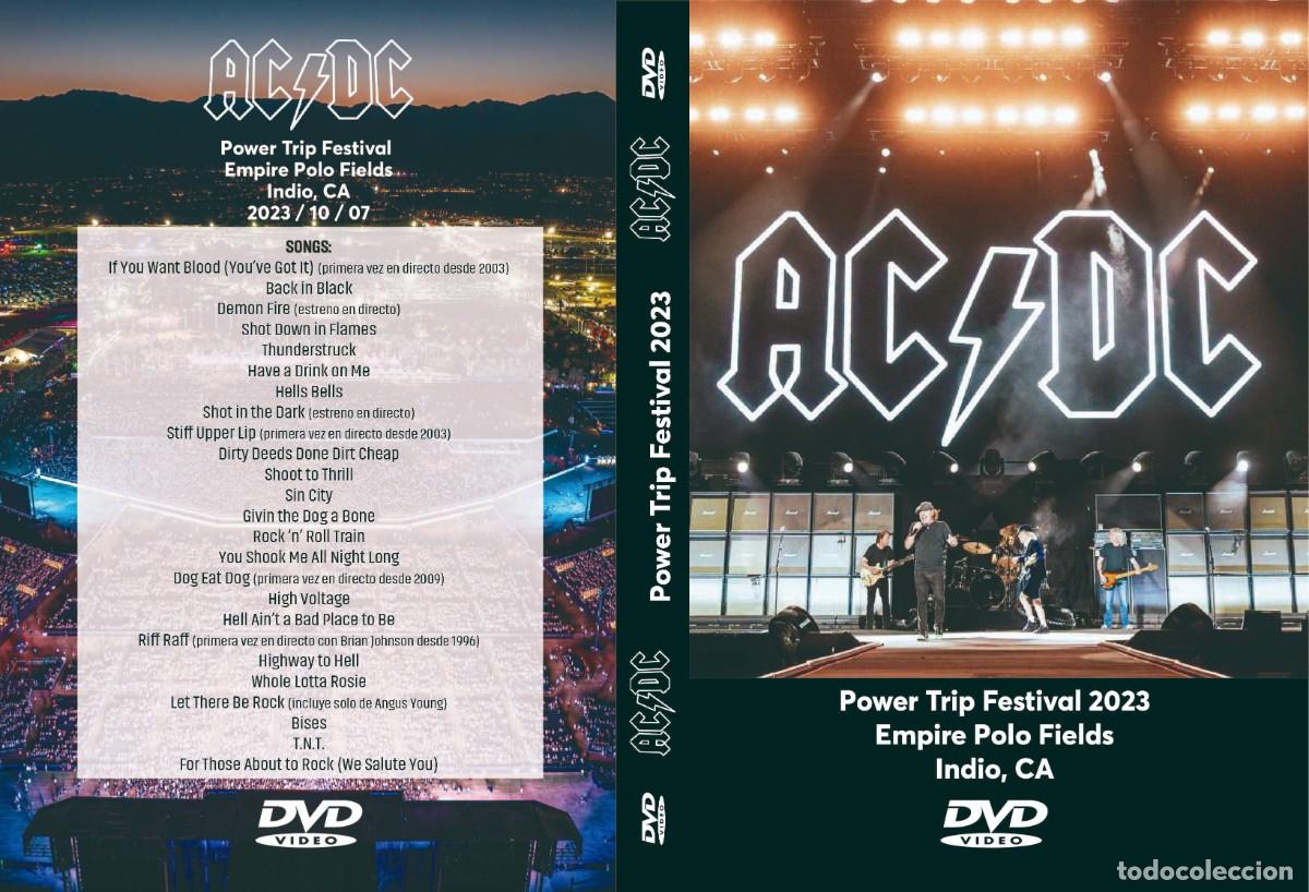 V&iacute;deos e DVD Musicais: AC DC. POWER TRIP FESTIVAL. INDIO, CALIFORNIA. DVD.