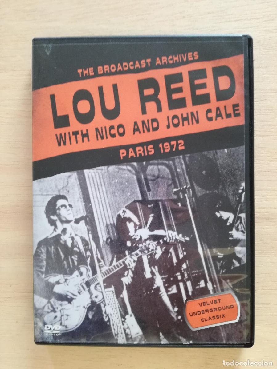 V&iacute;deos y DVD musicales: LOU REED WITH NICO AND JOHN CALE PARIS 1972 THE BROADCAST ARCHIVES VELVET UNDERGROUND CLASSIX