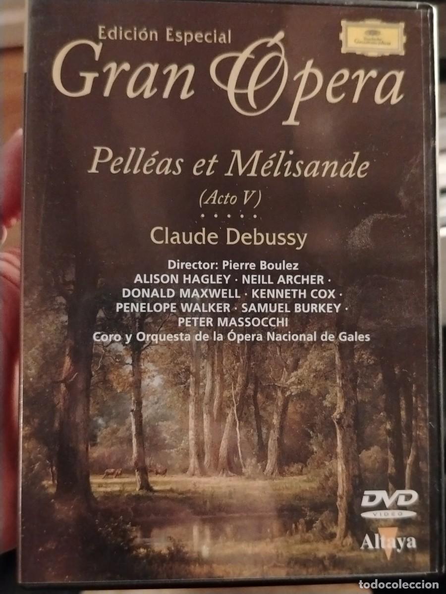 V&iacute;deos y DVD musicales: CLAUDE DEBUSSY - Pell&eacute;as et M&eacute;lisande (Acto V) - Dir. Pierre Boulez - DVD