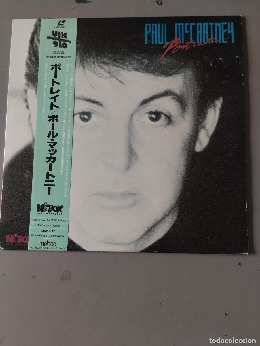 V&iacute;deos y DVD musicales: Paul McCartney Laser Disc Portrait Jap.1990 Nuevo