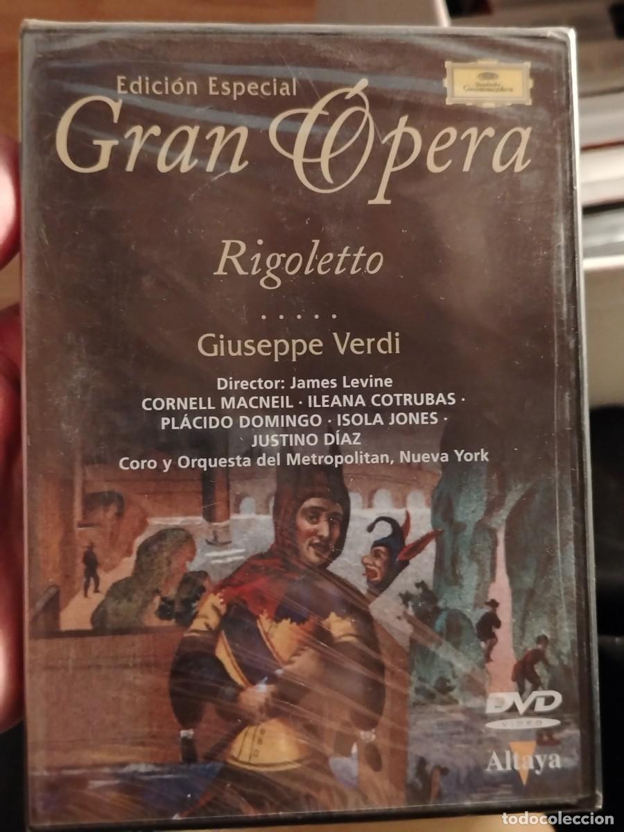 V&iacute;deos y DVD musicales: GIUSEPPE VERDI - Rigoletto. Dir. James Levine (PL&Aacute;CIDO DOMINGO)