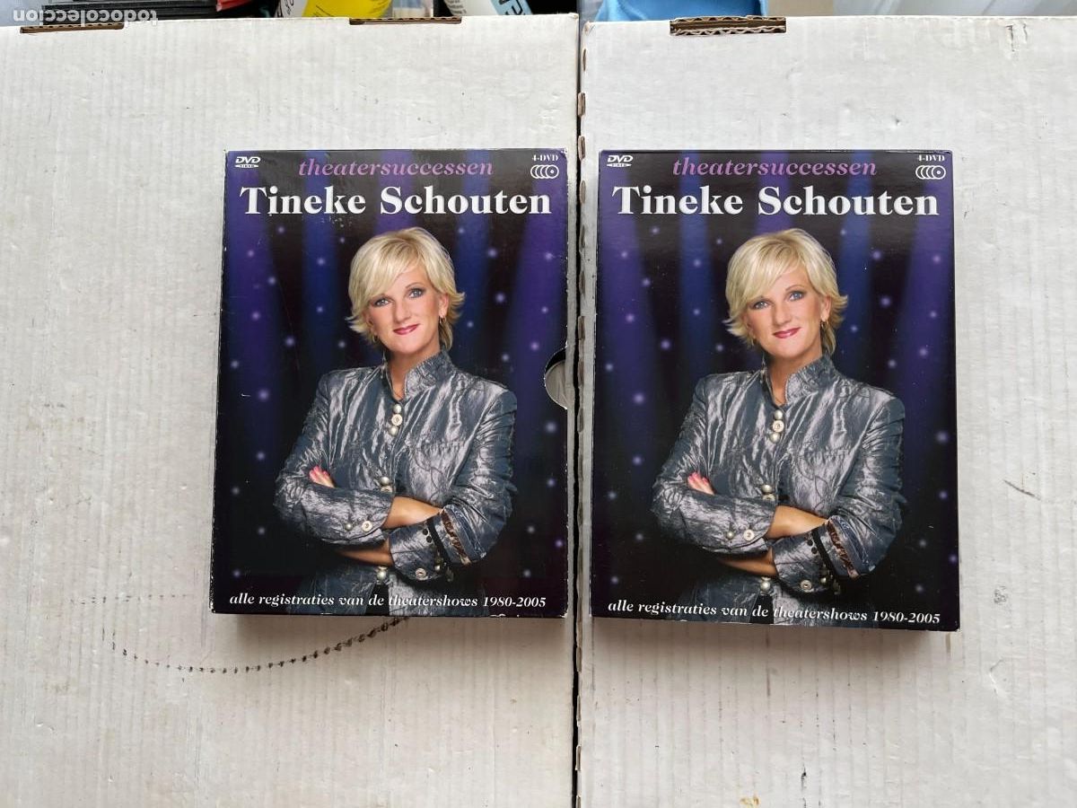 V&iacute;deos y DVD musicales: TINEKE SCHOUTEN THEATERSUCCESSEN 4 DVDS - DVD MUSICAL KREATEN