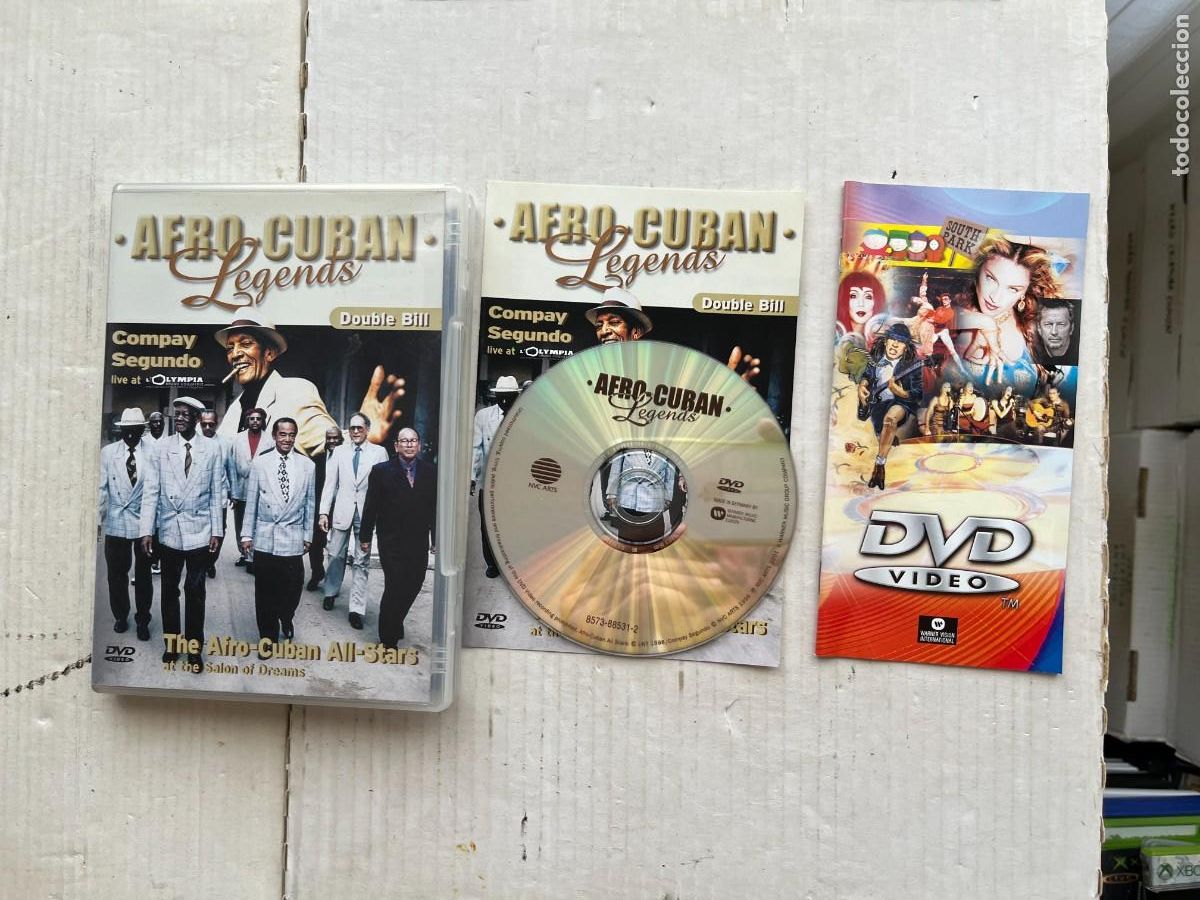V&iacute;deos y DVD musicales: afro cuban legends double bill company segundo olympia cubana - DVD MUSICAL KREATEN
