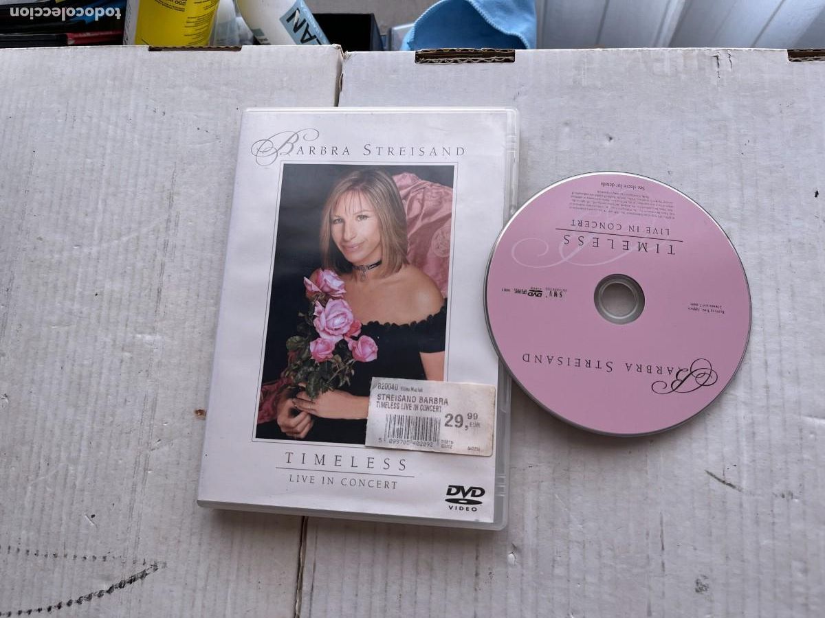 V&iacute;deos y DVD musicales: BARBRA STREISAND TIMELESS LIVE IN CONCERT - DVD MUSICAL KREATEN