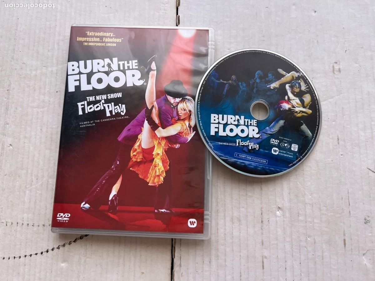 Musikvideos und DVDs: BURN THE FLOOR THE NEW SHOW PLAY DVD MUSICAL KREATEN