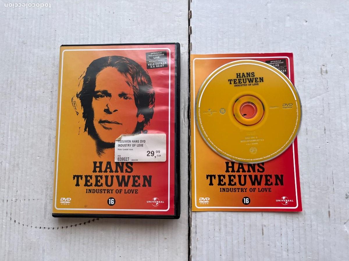 Musikvideos und DVDs: HANS TEEUWEN INDUSTRY OF LOVE - DVD MUSICAL KREATEN
