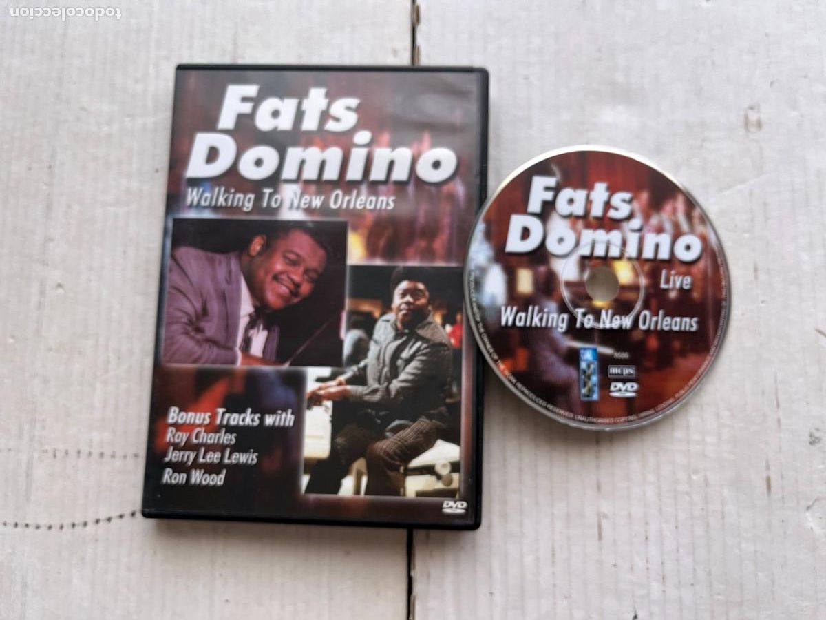 Musikvideos und DVDs: FATS DOMINO . WALKING TO NEW ORLEANS - LIVE - DVD MUSICAL KREATEN