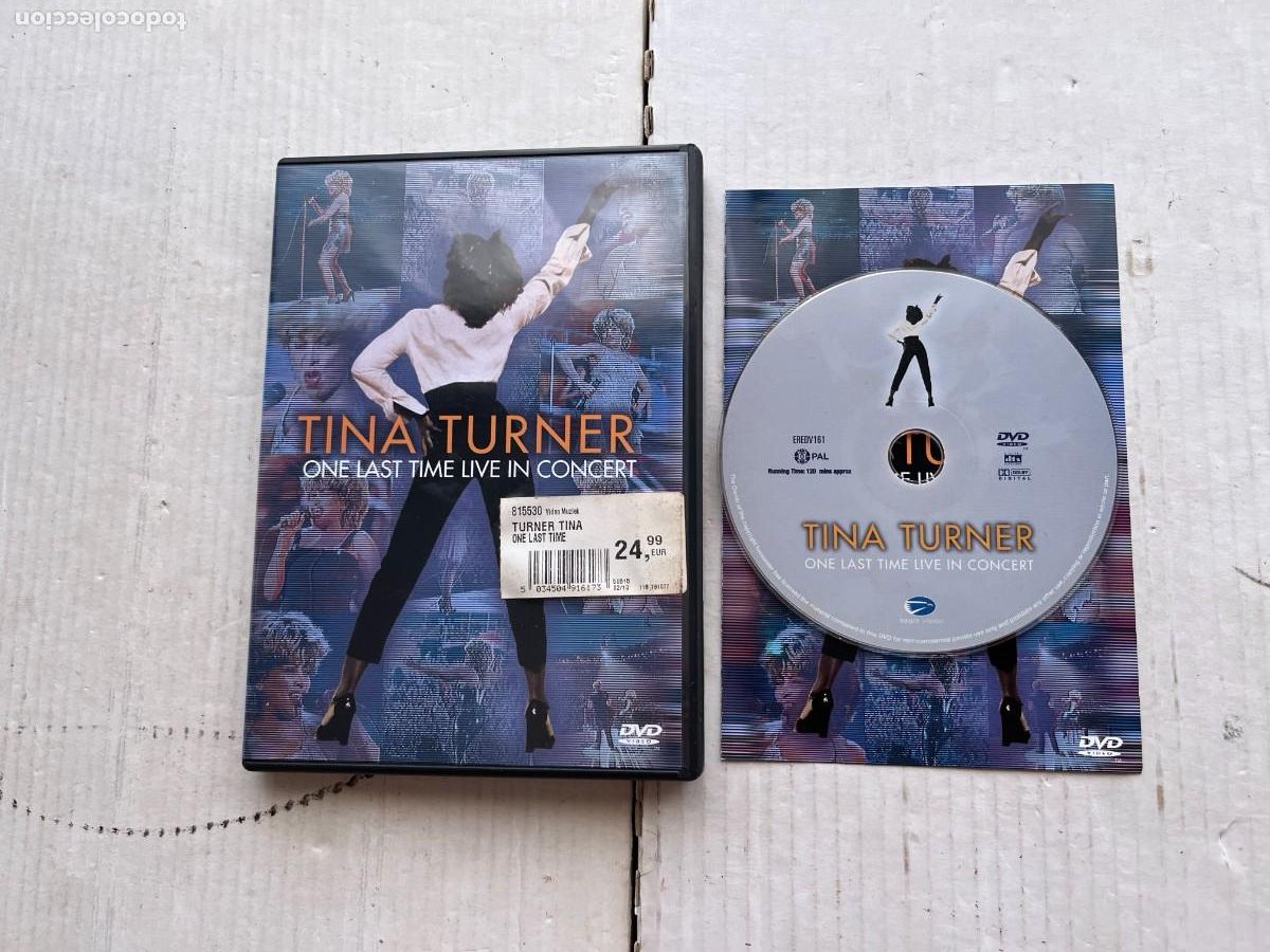 Musikvideos und DVDs: TINA TURNER ONE LAST TIME LIVE IN CONCERT - DVD MUSICAL KREATEN