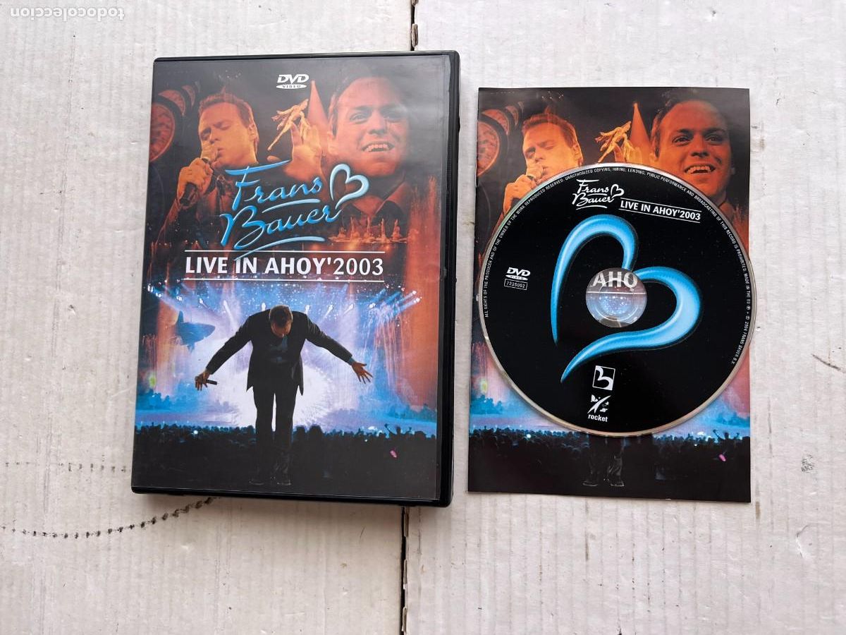 Musikvideos und DVDs: FRANS BAUER LIVE IN AHOY 2003 DVD MUSICAL KREATEN