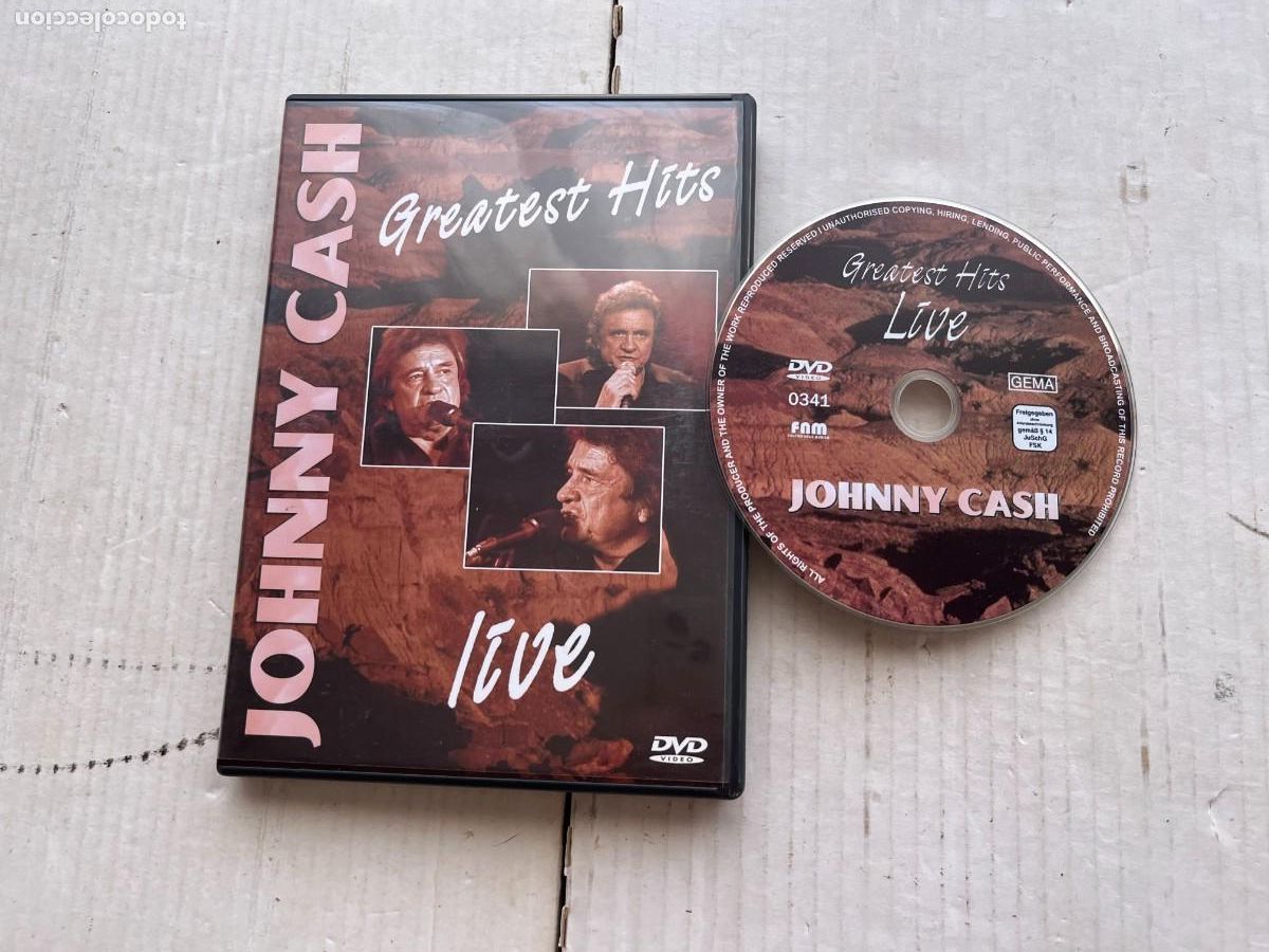 Musikvideos und DVDs: JOHNNY CASH GREATEST HITS - DVD MUSICAL KREATEN
