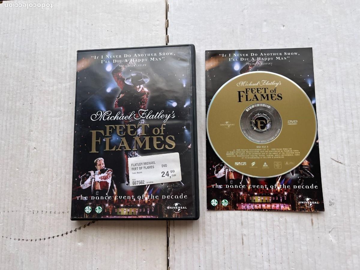 Musikvideos und DVDs: MICHAEL FLATLEY FEET OF FLAMES DANCE EVENT DECADE - DVD MUSICAL KREATEN